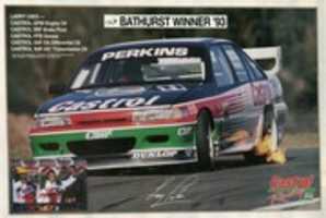 Free download 1993 Bathurst Winner Poster free photo or picture to be edited with GIMP online image editor