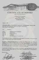 Free download 1999 UK Barclays Bank Certificate Of Deposit free photo or picture to be edited with GIMP online image editor