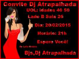 Free download 1 CONVITE DJ ATRAPALHADA BY LAILA ELEKTRA free photo or picture to be edited with GIMP online image editor