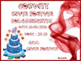 Free download 1 Convite Forever 2016 2 free photo or picture to be edited with GIMP online image editor
