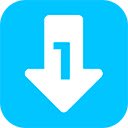 1 Video Downloader  screen for extension Chrome web store in OffiDocs Chromium