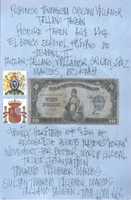 Free download 2011 PHL CBP Ten Peso BIll With TVM LSM 666 Mother And His Handwritings free photo or picture to be edited with GIMP online image editor