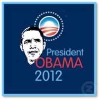 الحملة الرئاسية 2012 للتنزيل المجاني - صورة مجانية لباراك أوباما أو صورة مجانية لتحريرها باستخدام محرر صور GIMP عبر الإنترنت