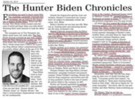 Free download 2014 OCT 24 HUNTER BIDEN CHRONICLES free photo or picture to be edited with GIMP online image editor