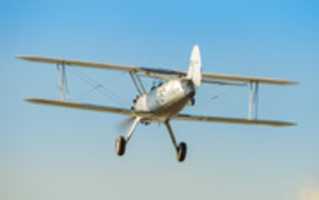 Free download 23.09.2017 / N61927 / Boeing A75 Stearman / taking off / Murska Sobota airport  free photo or picture to be edited with GIMP online image editor