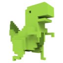 3d Dino Rush  screen for extension Chrome web store in OffiDocs Chromium