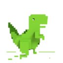 3D Running Dinosaur-scherm voor extensie Chrome-webwinkel in OffiDocs Chromium