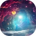 3 kids explore the moon  screen for extension Chrome web store in OffiDocs Chromium