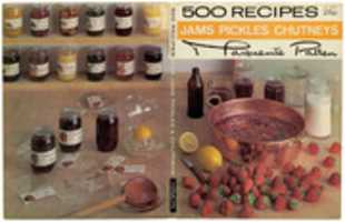 Free download 500 Recipes For Jams Pickles Chutneys 1972 free photo or picture to be edited with GIMP online image editor