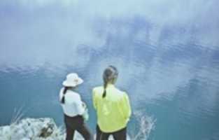 Free download 612. Gazing down at Lugu Lake. free photo or picture to be edited with GIMP online image editor