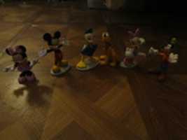 Free download 6 of the Mickey Mouse Figurines free photo or picture to be edited with GIMP online image editor