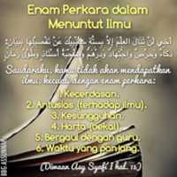 Free download 6 Perkara Dalam Menuntut Ilmu free photo or picture to be edited with GIMP online image editor