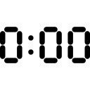7 segment clock  screen for extension Chrome web store in OffiDocs Chromium