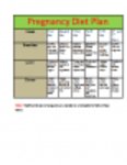 Free download 8 Month Pregnancy Diet Plan Template DOC, XLS or PPT template free to be edited with LibreOffice online or OpenOffice Desktop online