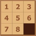 8 puzzle game  screen for extension Chrome web store in OffiDocs Chromium