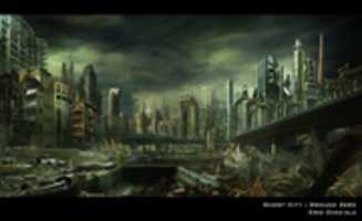 Free download Abandoned City - Concept Art free photo or picture to be edited with GIMP online image editor