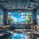 Abandoned Classroom with a View  screen for extension Chrome web store in OffiDocs Chromium