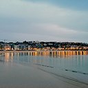 A breathtaking evening view of San Sebastian  screen for extension Chrome web store in OffiDocs Chromium