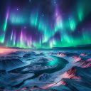 A breathtaking view of the Northern Lights  screen for extension Chrome web store in OffiDocs Chromium
