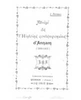 Free download Abrege de lHistoire contemporaine dAnnam (1802-1912) par E. Perreaux free photo or picture to be edited with GIMP online image editor