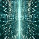 Abstract Digital Matrix  screen for extension Chrome web store in OffiDocs Chromium