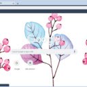 Abstract Eucalyptus Leaves  screen for extension Chrome web store in OffiDocs Chromium
