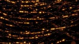 Free download Abstract Golden Particle Motion -  free video to be edited with OpenShot online video editor