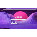 Abstract Purple Moon Digital  screen for extension Chrome web store in OffiDocs Chromium
