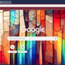 Abstract Stained Glass  screen for extension Chrome web store in OffiDocs Chromium