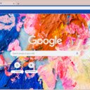Abstract Swirls of Color  screen for extension Chrome web store in OffiDocs Chromium