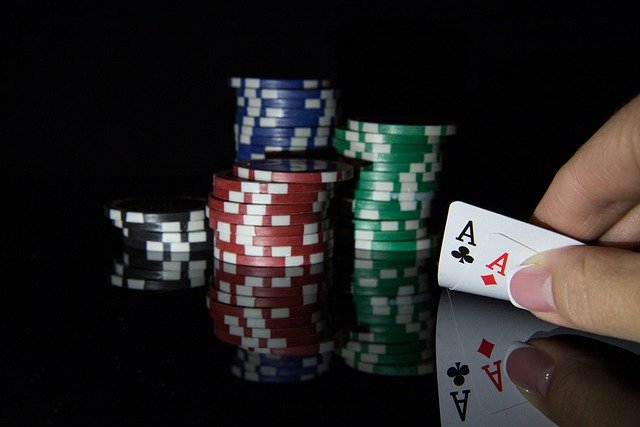 Free download aces cards gambling poker chips free picture to be edited with GIMP free online image editor