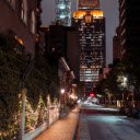 A City Street at Night  screen for extension Chrome web store in OffiDocs Chromium