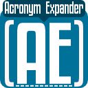 Acronym Expander  screen for extension Chrome web store in OffiDocs Chromium