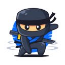 Skrin Ninja Akronim untuk sambungan kedai web Chrome dalam OffiDocs Chromium