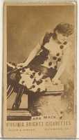Free download Ada Mack, from the Actors and Actresses series (N45, Type 1) for Virginia Brights Cigarettes free photo or picture to be edited with GIMP online image editor