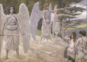 Free download Adam and Eve Driven From Paradise free photo or picture to be edited with GIMP online image editor