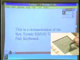 Free download Adobe PageMaker screenshot or photo from Input Devices (Computer Chronicles episode) free photo or picture to be edited with GIMP online image editor
