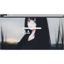 Adorable Anime Sad Girl  screen for extension Chrome web store in OffiDocs Chromium