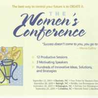 Free download Advertisement for The Womens Conference free photo or picture to be edited with GIMP online image editor