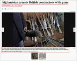 Free download Afghanistan arrests British contractors with guns free photo or picture to be edited with GIMP online image editor