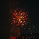 A Fireworks Display in the Night Sky  screen for extension Chrome web store in OffiDocs Chromium