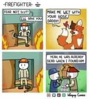 Free download A furry inside a house on fire free photo or picture to be edited with GIMP online image editor
