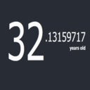 Age Counter MeaVana  screen for extension Chrome web store in OffiDocs Chromium
