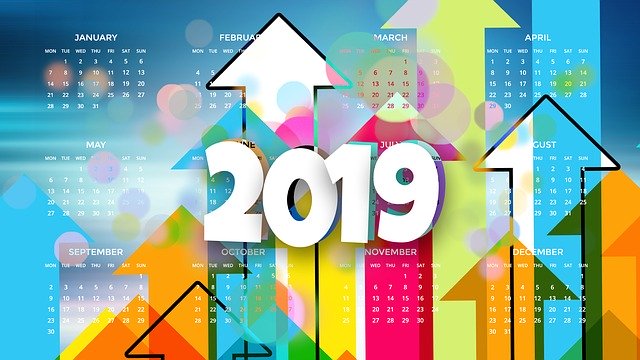 Free download Agenda Calendar 2019 Schedule free illustration to be edited with GIMP online image editor