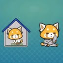 Aggretsuko Live Wallpaper  screen for extension Chrome web store in OffiDocs Chromium
