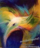Free download Aguila- Pastel Seco 50 x 70 cm- Mercedes Lapietra free photo or picture to be edited with GIMP online image editor
