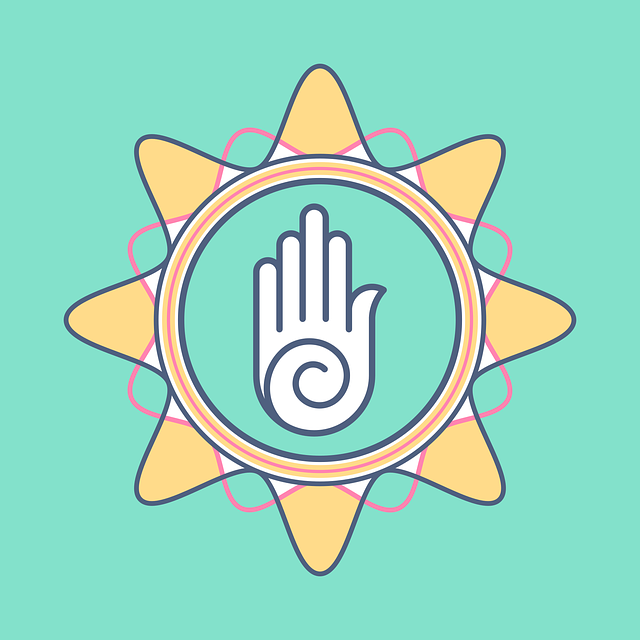 Free download Ahimsa Symbol Hand - Free vector graphic on Pixabay free illustration to be edited with GIMP free online image editor