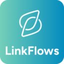 AI assistant for Linkedin Link Flows  screen for extension Chrome web store in OffiDocs Chromium