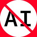 AI Blocker  screen for extension Chrome web store in OffiDocs Chromium