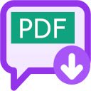 AI Chat Export to PDF  screen for extension Chrome web store in OffiDocs Chromium